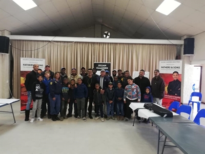 Fathers and sons bond in Stilbaai