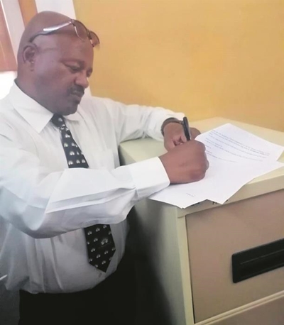 Small-scale farmers deliver memorandum