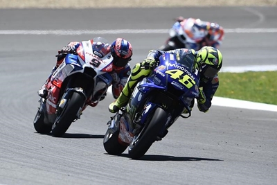 Rossi's lap of the world