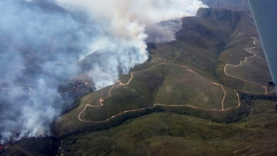 Fires ravage Southern Cape