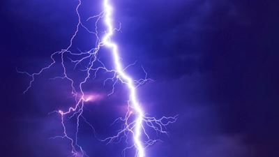 Man dies after being struck by lightning