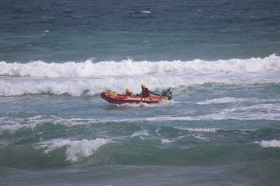 Dark day on Garden Route beaches