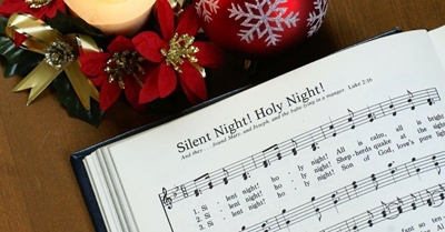 Christmas carols at lights festival 