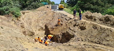 Relief funds and road damage