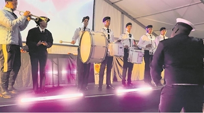 Sea Cadets sets the beat at oyster cooking competition