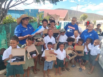 Councillor Joy brings joy