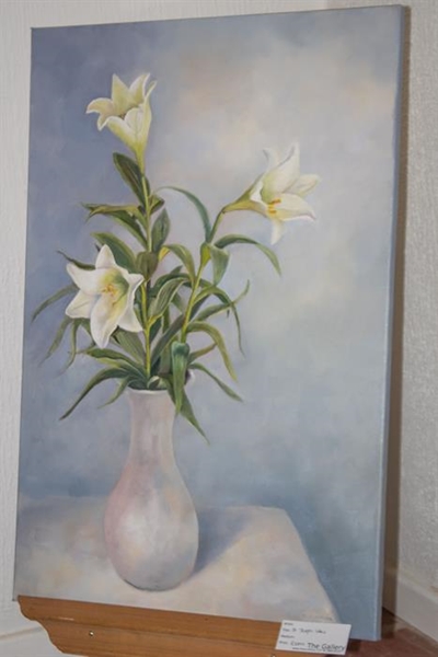 Botanical exhibition on the island