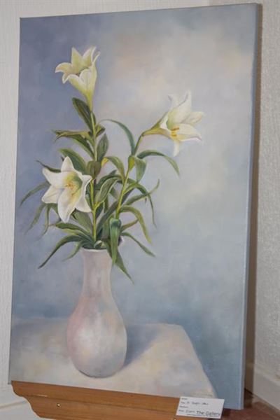 Botanical exhibition on the island