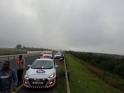 Motorcyclist injured in hit and run on N2