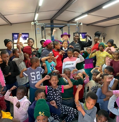 New gym for kind-hearted trainer