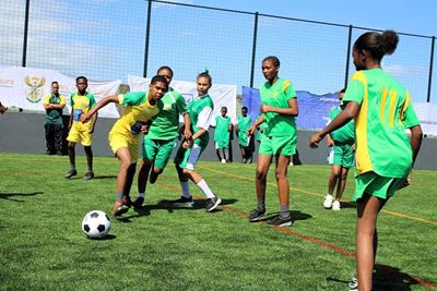 Nuwe sportbaan bring geesdrif na Heidedal Primêre Skool