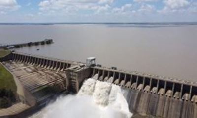 Two more sluice gates closed at Vaal Dam