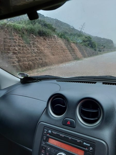Flash flood in Mossel Bay