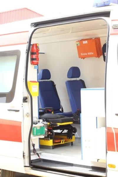 Ambulance services suspended