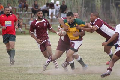 Bridgton-rugbyklubop dreef
