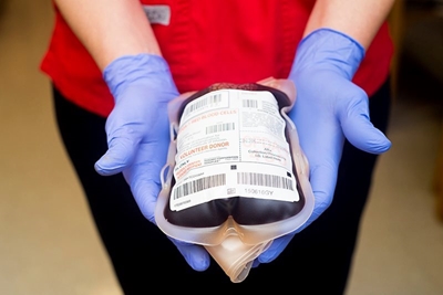 Donate blood in January