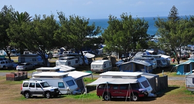 Body found at local caravan resort, no foul play suspected