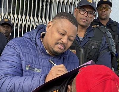 Numsa march against Isolomzi Security