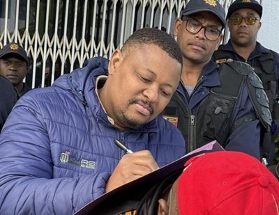 Numsa march against Isolomzi Security