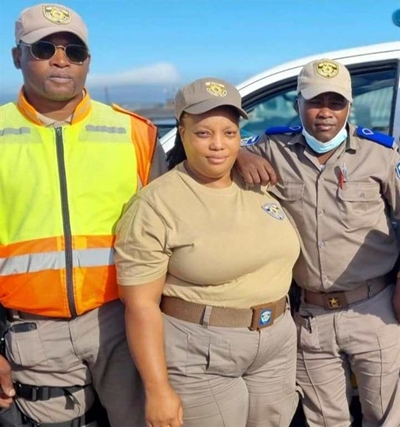 Alleged couch thieves meet their match