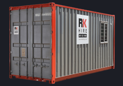 Can you customise a rental container? 
