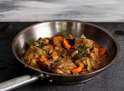 Recipe: Chickpea and lamb casserole