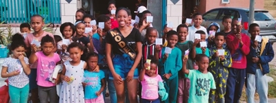 Models, actors reach out to local communities