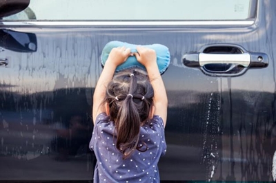 A woman's guide to car washing