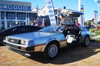 A dazzling display of cars