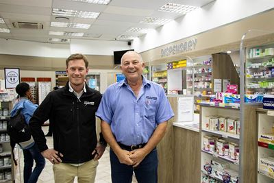 Three years of Arrie Nel at the Village Pharmacy