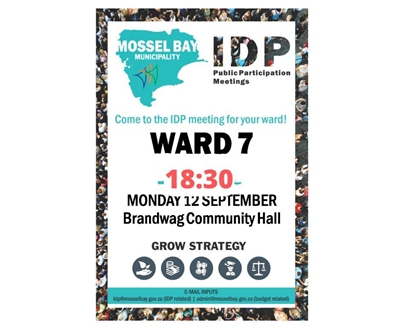 Urgent notice: Load shedding and IDP meeting