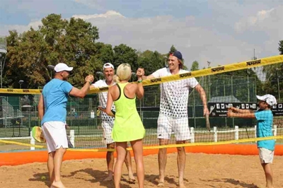 Huge prize money for beach tennis slam 