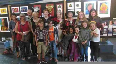 See art exhibition at Shell Museum