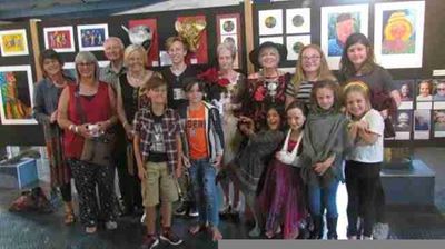 See art exhibition at Shell Museum