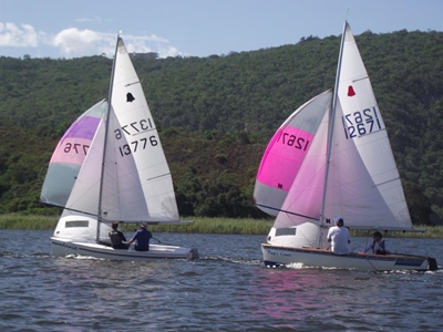 All sails to the wind in New Year Regatta