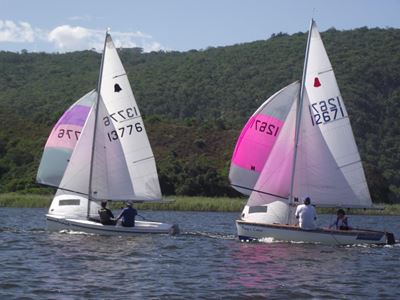 All sails to the wind in New Year Regatta