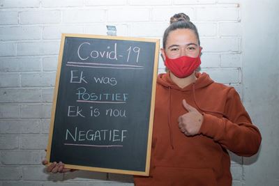 Vrou deel nare ondervinding van koronavirus