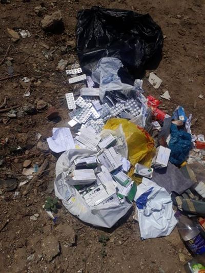 Safely dispose expired and unwanted medication