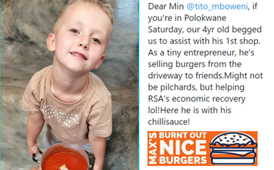 Child (4) extends special invite to Minister of Finance