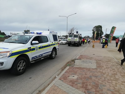 Shots fired at taxi