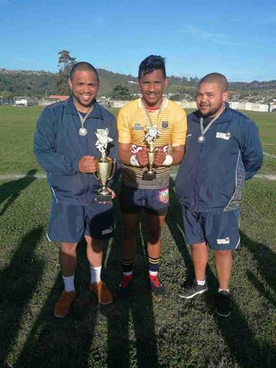 Nailbiting rugby action in Knysna