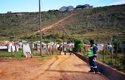 Legal electricity for 300 homes