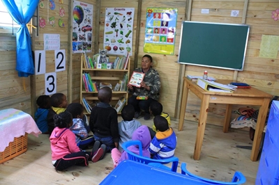 New classroom is a safe haven