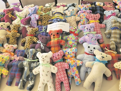 Teddy bears donated for victim support centre