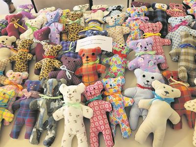 Teddy bears donated for victim support centre