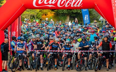 Exciting cycle tour action for MTB cyclists