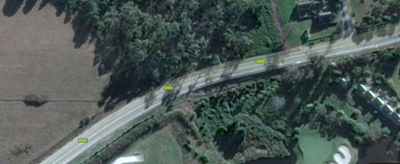 Roadworks over Gwaing River bridge