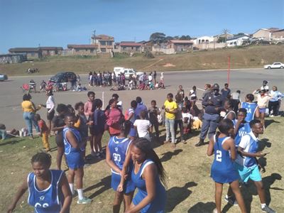 Social netball in KwaNonqaba