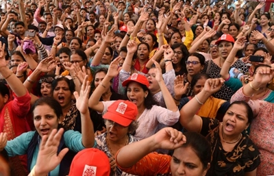 1 Million bank workers strike across India
