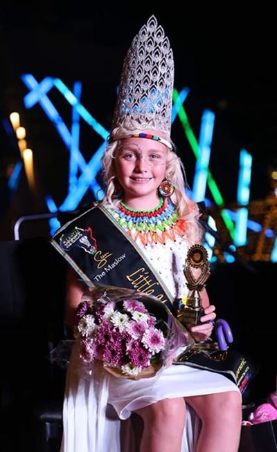 Little Miss Mzantzi's mom says thank you